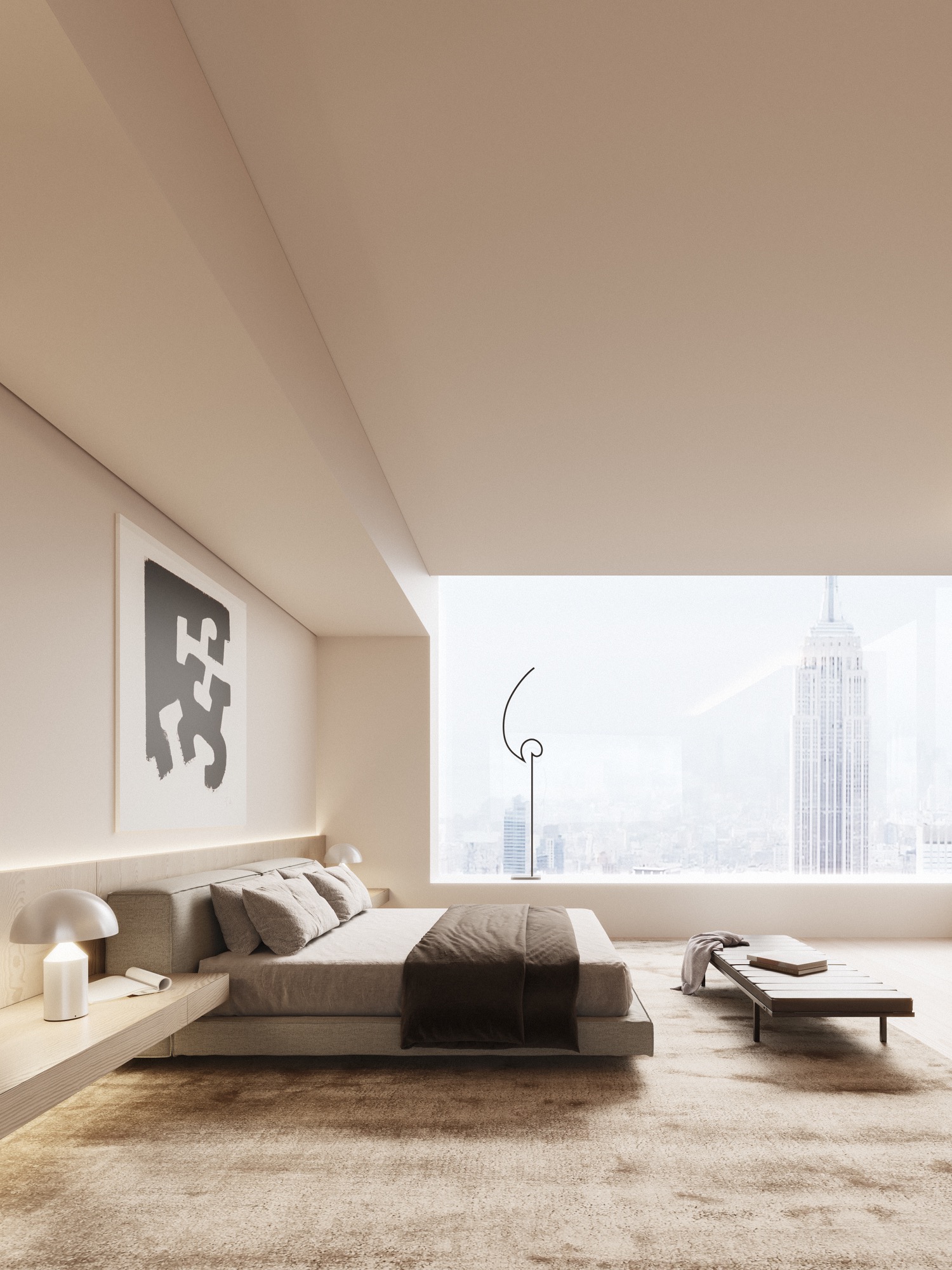 Apartment: Semi Furnished | Skyline view | 4 Cheques | dubizzle Dubai